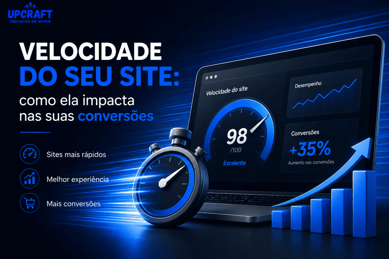 velocidade de site